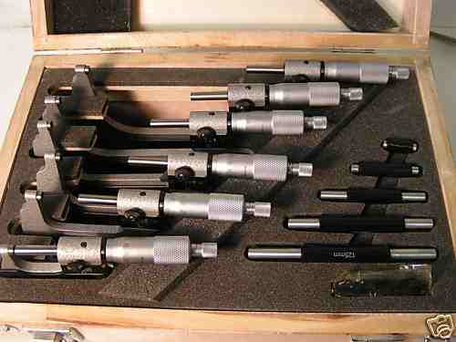 Digital Outside Micrometer Set 0-150mm RatchetStop Type